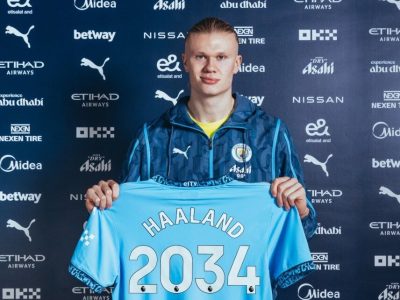 هالند با منچستری سیتی تمدید کرد