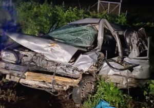 تصادف دو دستگاه خودروی پراید در نکا با ۱۱ مصدوم