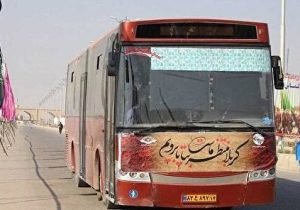 اتوبوس برای جابهجایی زائران اربعین تأمین میشود