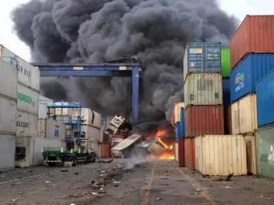 احیای مجدد کالاهای از دست رفته تجاری در حادثه بندر شهید رجایی