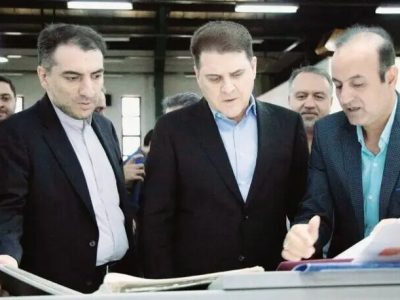 بازدید انتخاباتی معاون وزیر کشور از بانک ملی/ بررسی روند چاپ تعرفه آرا