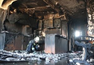 مرگ دو نفر در آتش سوزی منزل مسکونی در چمستان