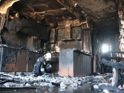 مرگ دو نفر در آتش سوزی منزل مسکونی در چمستان