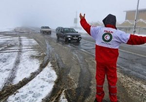 عملیات امدادی هلال احمر در ۹ استان/ خدمت رسانی به بیش از هزار نفر در ۲۴ ساعت