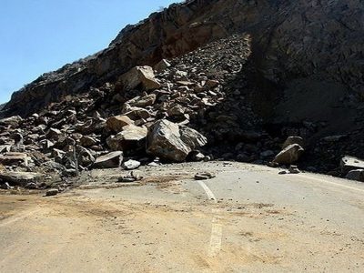 هشدار ریزش سنگ و بهمن در محورهای کوهستانی البرز
