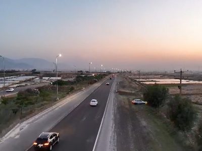جاده های مازندران از چراغ‌های گازی تا LEDهای کم‌مصرف